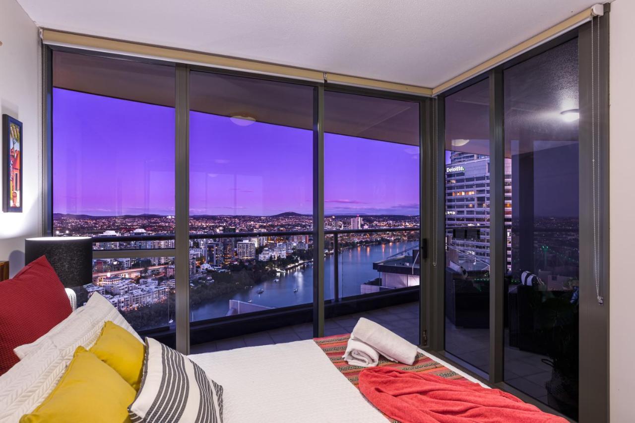 African Escape On Level 38 - Balcony With Views Brisbane Luaran gambar