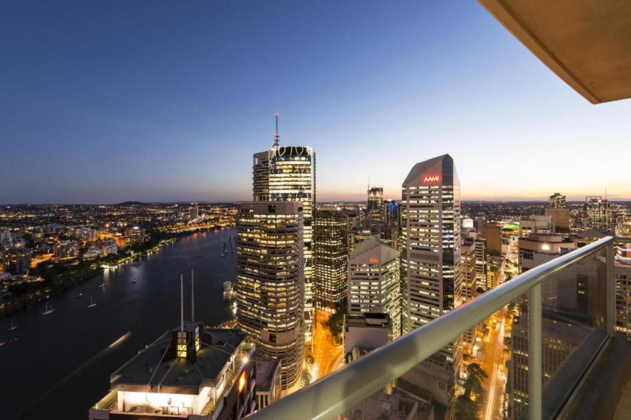 African Escape On Level 38 - Balcony With Views Brisbane Luaran gambar