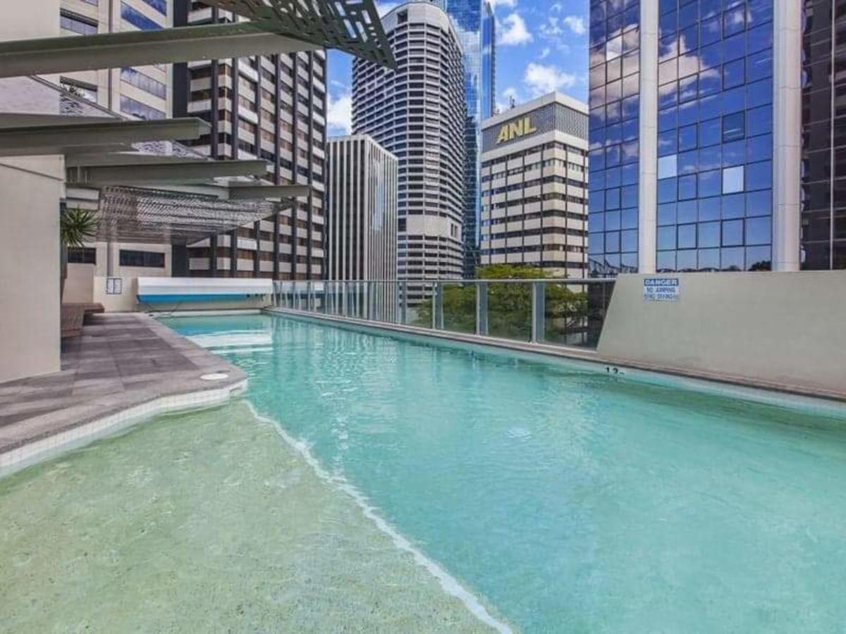 African Escape On Level 38 - Balcony With Views Brisbane Luaran gambar